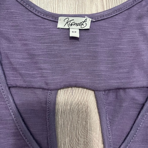 NWOT kismet purple tank top size small - Picture 2 of 5